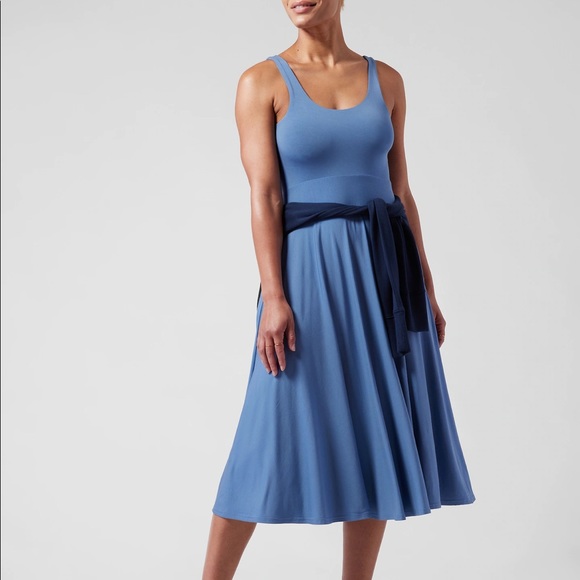 Athleta Dresses & Skirts - Athleta Santorini Midi Dress in Cottage Blue